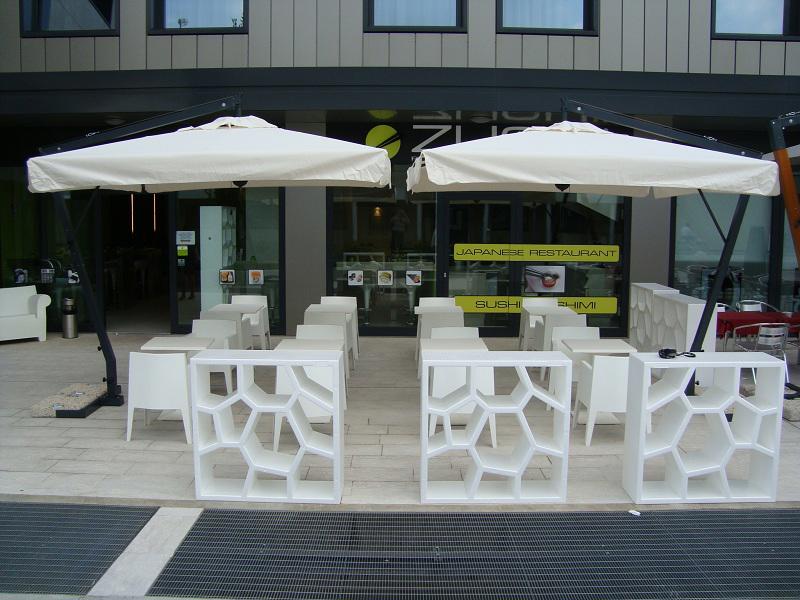 Umbrela Aluminiu Brat Lateral - Brat Lateral 3x3 m