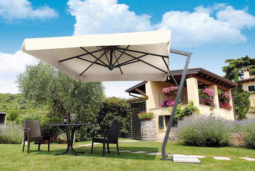 Umbrela Aluminiu Brat Lateral - Brat Lateral 3x4 m