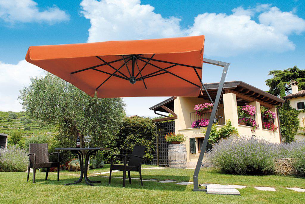 Umbrela Aluminiu Brat Lateral - Brat Lateral 4x4 m