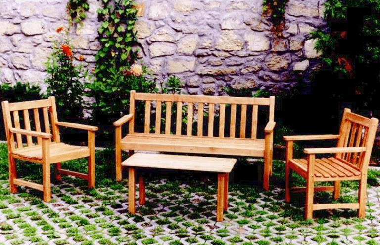 Mobilier terasa lemn